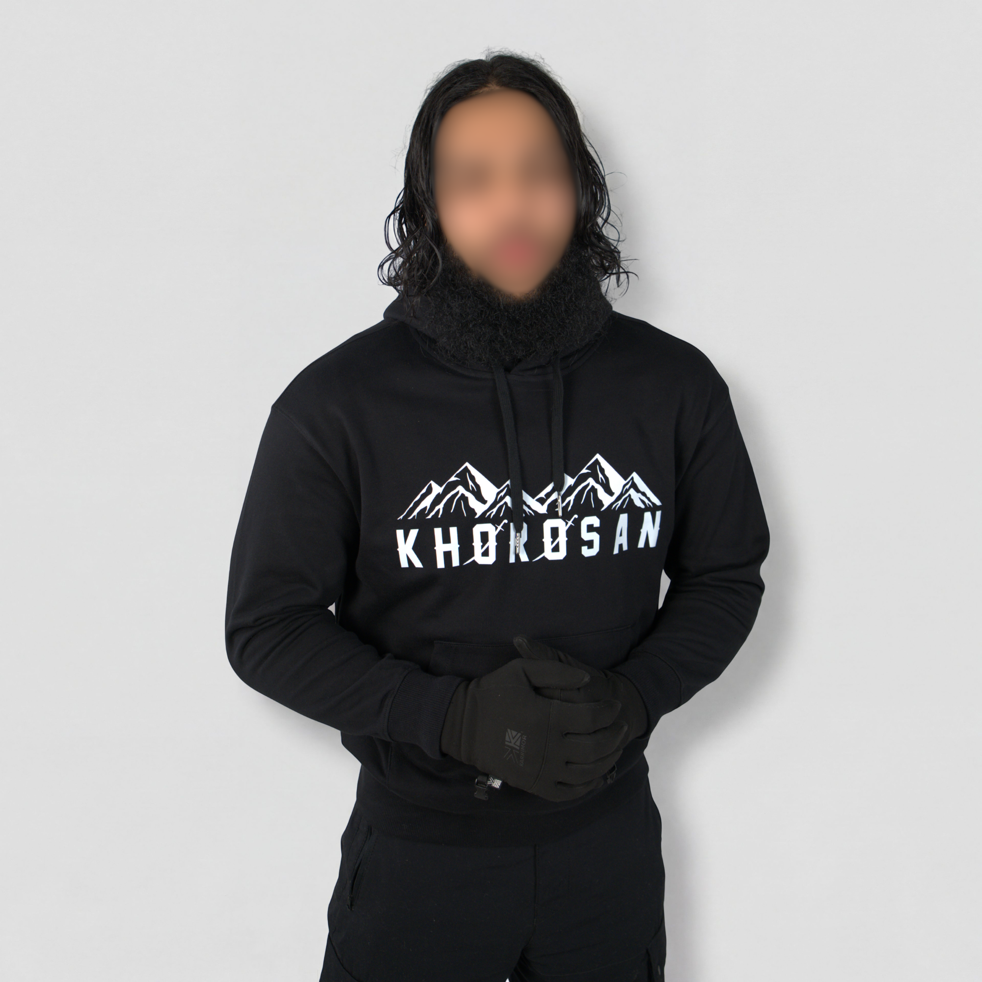 Kapuzenpullover Bergkette
